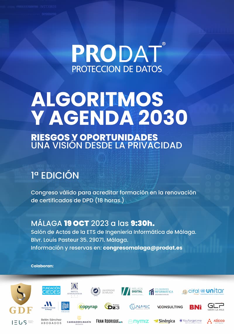 Algoritmos y Agenda 2030: Riesgos y oportunidades, una visión desde la privacidad