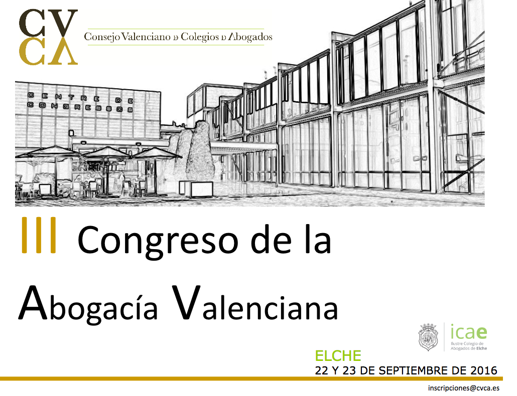 III Congreso de la Abogacía Valenciana