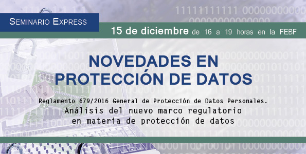 Novedades en protección de datos