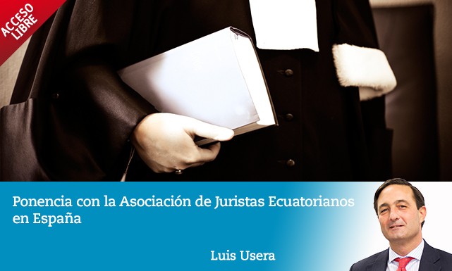 Jornada Informativa dirigida a abogados y estudiantes ecuatorianos de la carrera de derecho, residentes en Europa