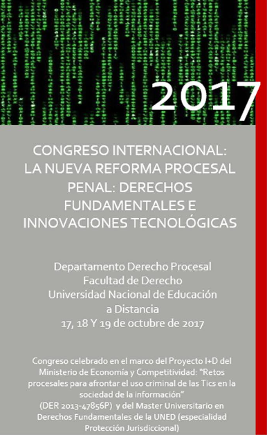 Congreso Internacional la nueva reforma procesal penal: Derechos Fundamentales e Innovaciones tecnológicas