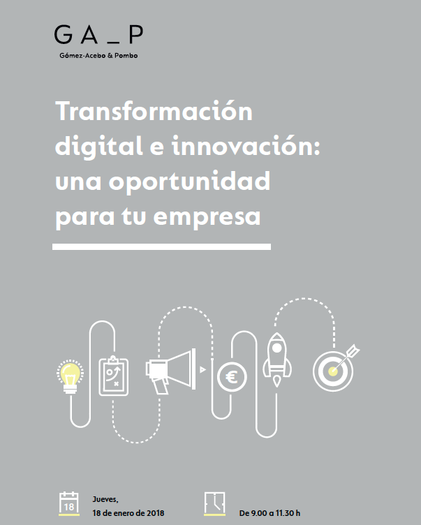 Transformación digital e innovación:  una oportunidad para tu empresa