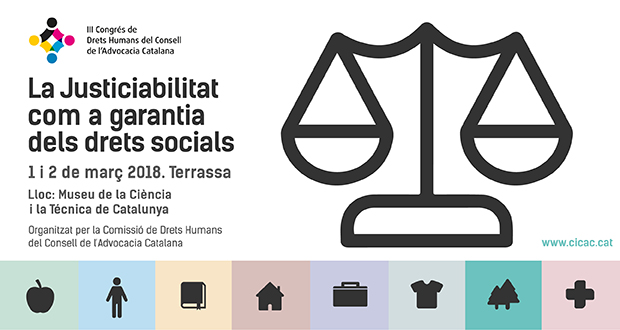 III Congrés de Drets Humans de l´Advocacia Catalana