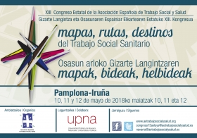 XIII Congreso estatal de la Asociación Española de Trabajo Social y Salud.  Mapas, Rutas, Destinos del Trabajo Social Sanitario