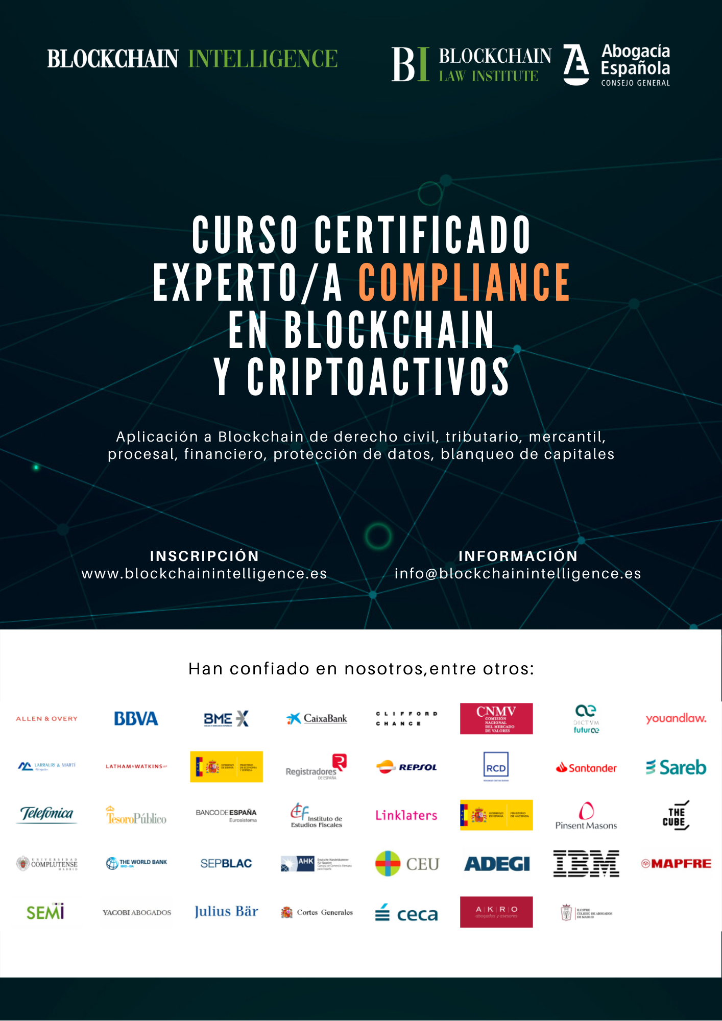 Curso Certificado Experto/a Compliance en Blockchain