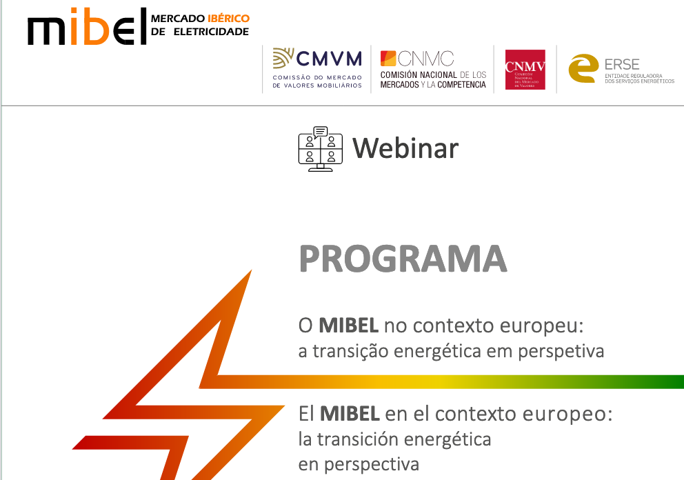 MIBEL en el contexto europeo: la transición energética en perspectiva