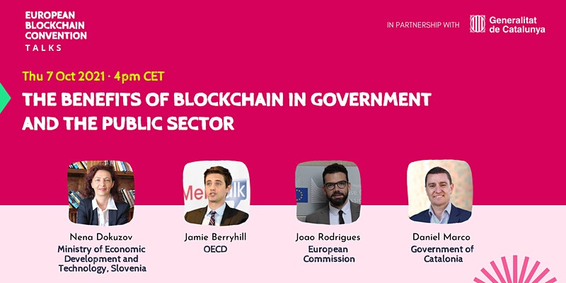 Benefits of #Blockchain in #Government & the Public Sector