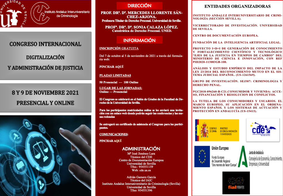 Congreso Internacional Digitalización y Administración de Justicia