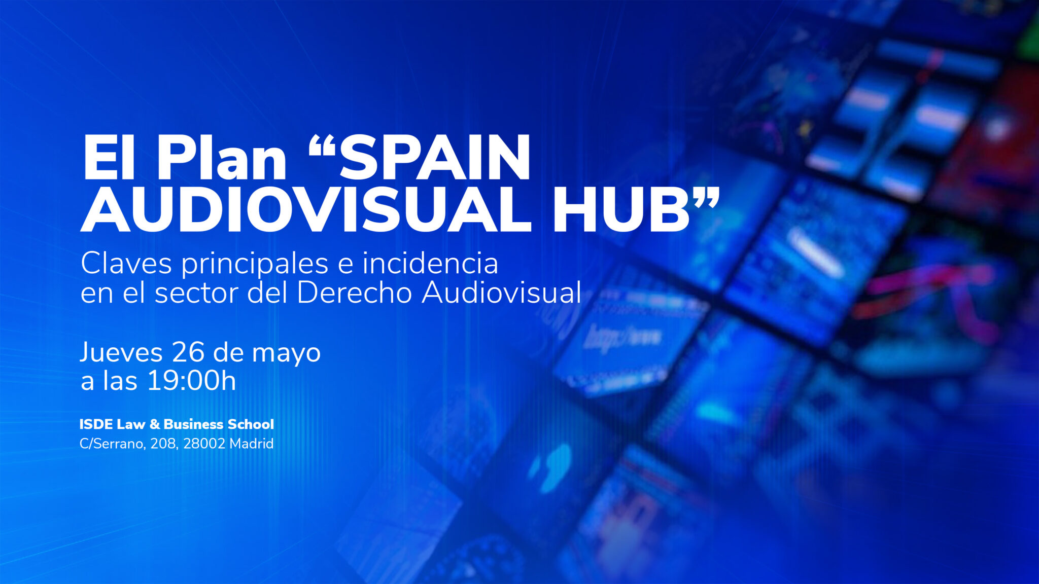 El Plan SPAIN AUDIOVISUAL HUB