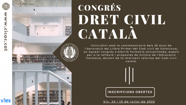 I Congrés de Dret Civil Català. Qüestions pràctiques i darreres novetats