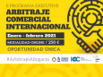 IV Edición Programa Executive Arbitraje Comercial Internacional 