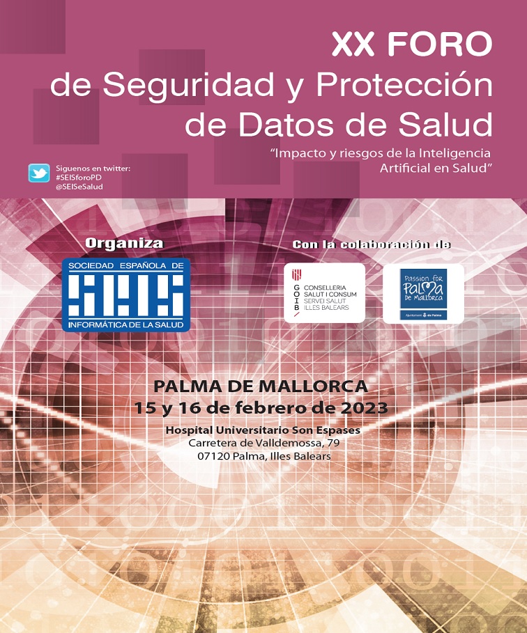 XX Foro de Seguridad y Protección de Datos de Salud 
