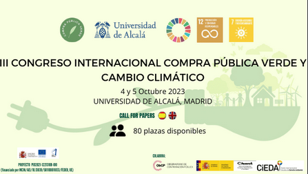 III Congreso Internacional de Compra Pública Verde y Cambio Climático