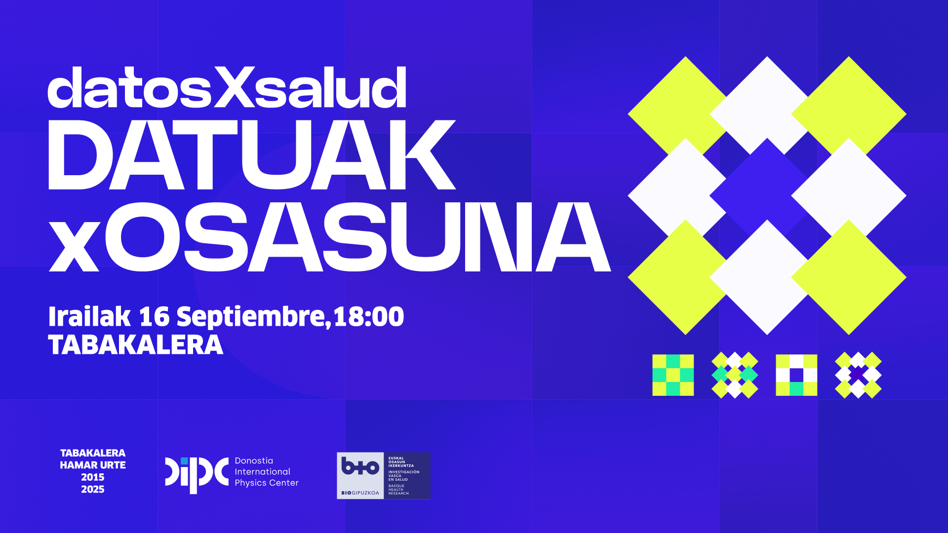 Datuak X Osasuna, conexiones, ética e innovación
