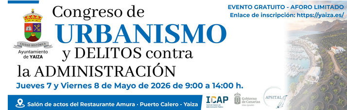 Congreso de Urbanismo y delitos contra la Administraci&oacute;n