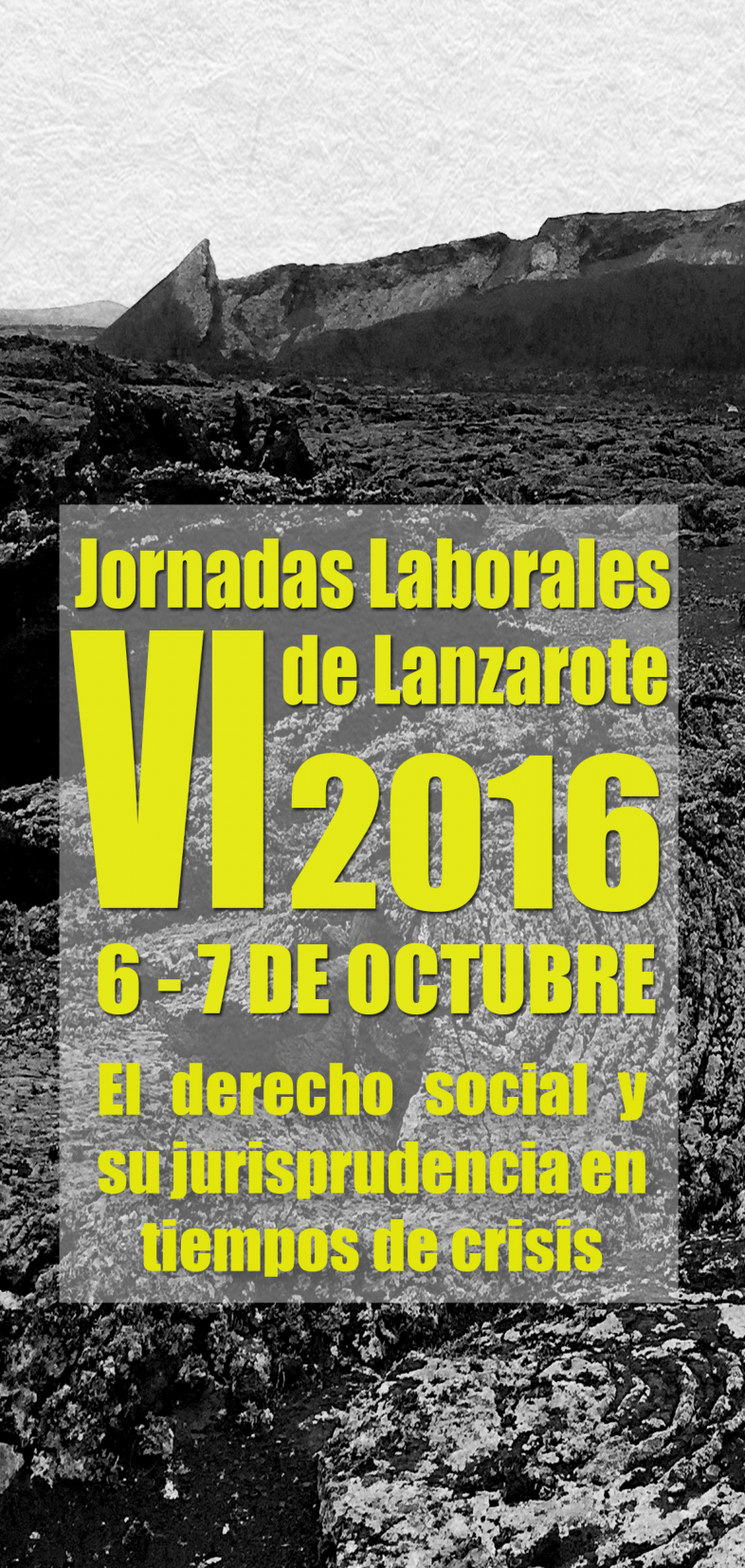 VI Jornadas Laborales de Lanzarote
